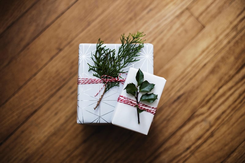 Upcycled gift box